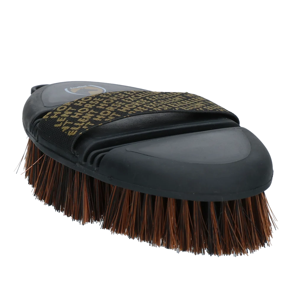 Spazzola morbida per cavalli per polvere e sabbia, con parte superiore flessibile – Excellent Horse Flexi Brush Soft - immagine 1