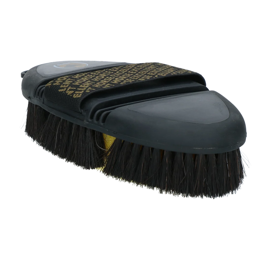 Spazzola con spugna per lavare i cavalli, con parte superiore flessibile – Excellent Horse Flexi Brush Sponge - immagine 1