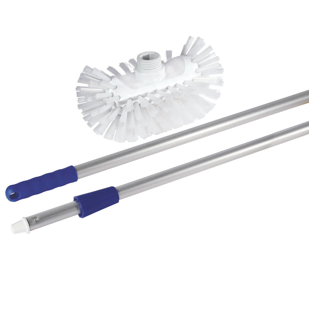 Spazzola per serbatoi del latte con manico in alluminio, 20 cm – Bürsten Walter Hygiene 1A Melktank Set - immagine 1