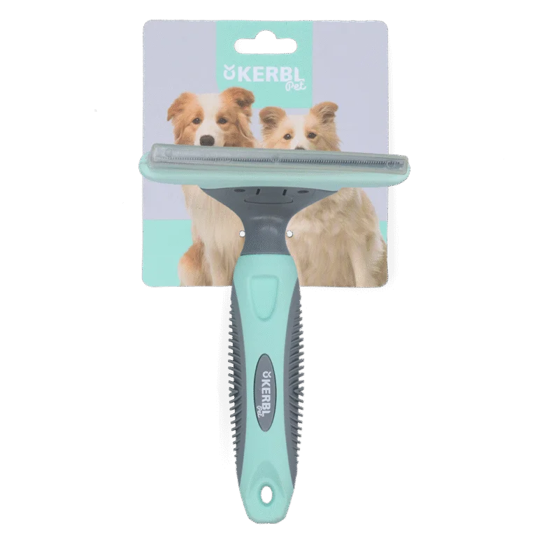 Cardatore per sottopelo e pelo morto 10 cm – Kerbl
