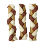 Snack da masticare intrecciati, 12 cm, 3 pezzi – Braaaf Twister Braids - immagine 2