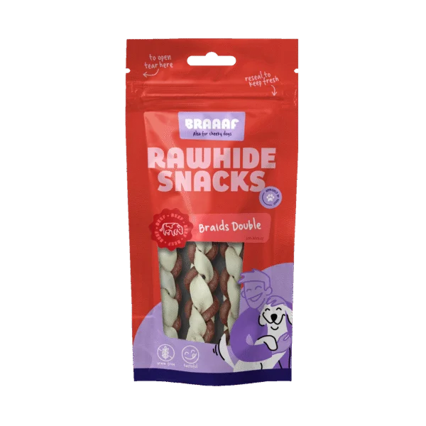 Snack da masticare, 3 pezzi – Braaaf Twister Double