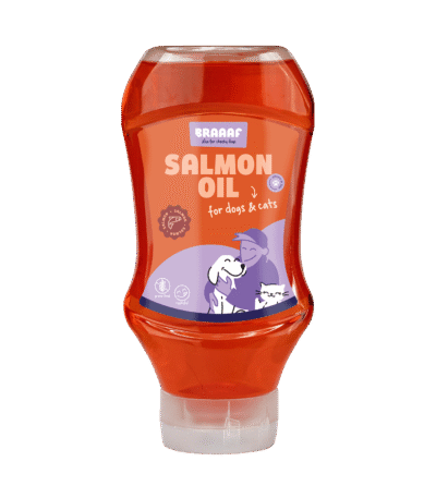 Salsa per alimenti con olio di salmone, 500 ml – Braaaf Dog Food Sauce