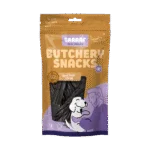 Snack per cani a base di fegato di bovino a strisce, 150 g – Braaaf Butchery