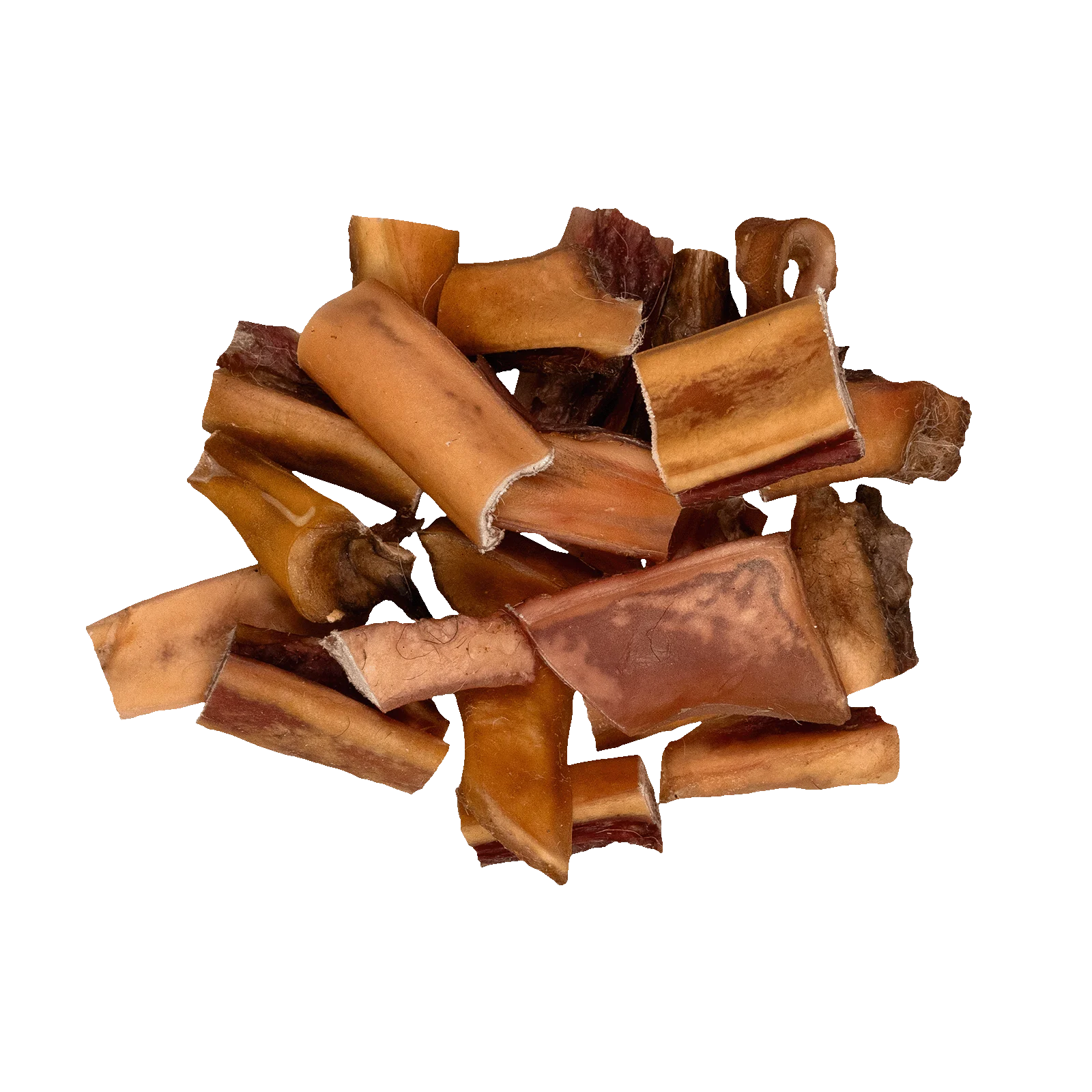 Snack da masticare per cani in pezzi di pelle di testa di bovino, 150 g – Braaaf Butchery - immagine 2