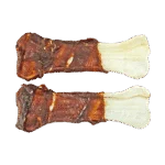 Osso da masticare all’anatra, pressato, 12,5 cm, 2 pezzi – Braaaf Rawhide Pressed Bone - immagine 3