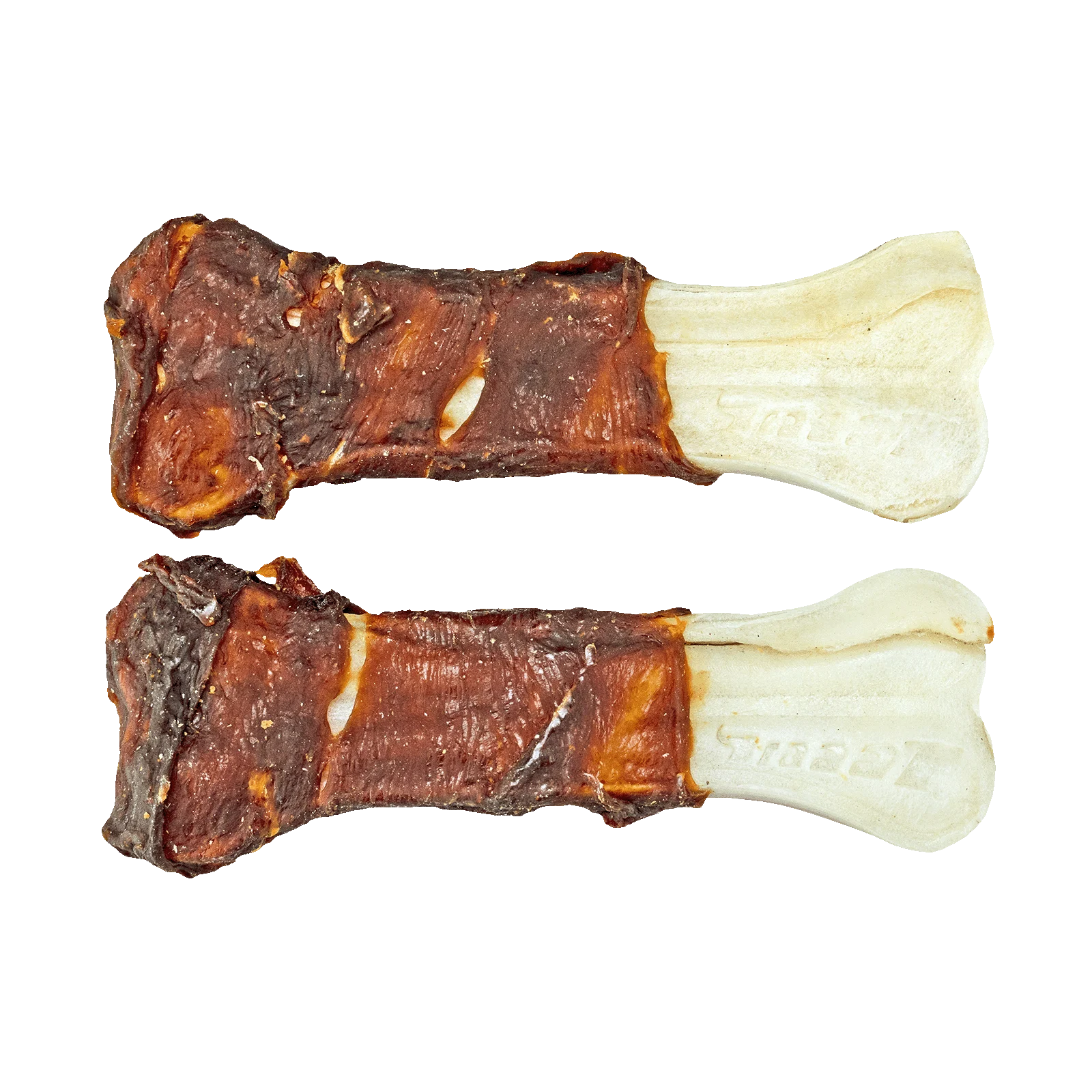 Osso da masticare all’anatra, pressato, 12,5 cm, 2 pezzi – Braaaf Rawhide Pressed Bone - immagine 3
