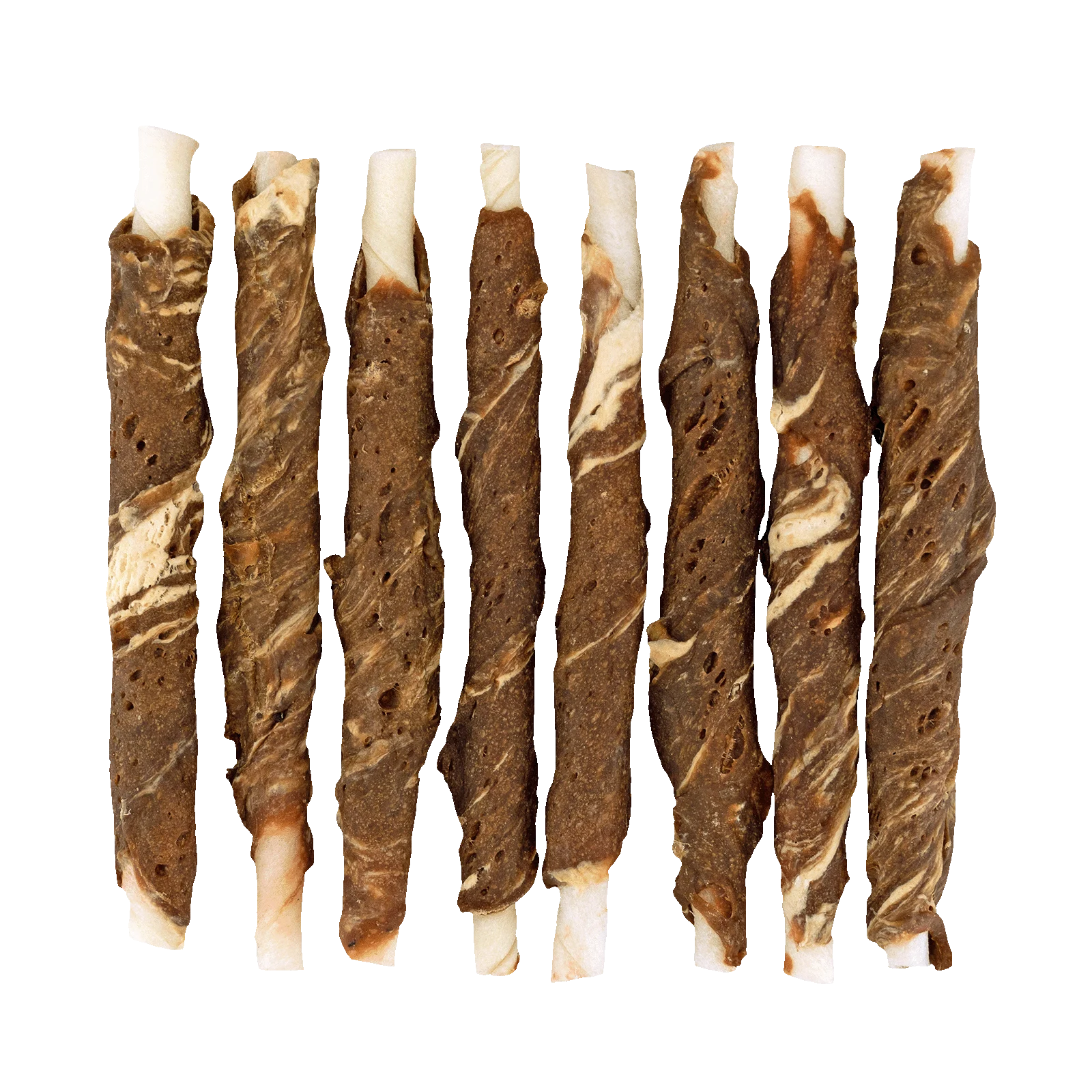 Bastoncini da masticare all’agnello e pesce, 8 pezzi – Braaaf Rawhide Roll Sticks - immagine 2