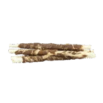 Snack da masticare a base di pelle di bufalo con agnello e pesce, 21 cm, 6 pezzi – Braaaf Rawhide Twister - immagine 2