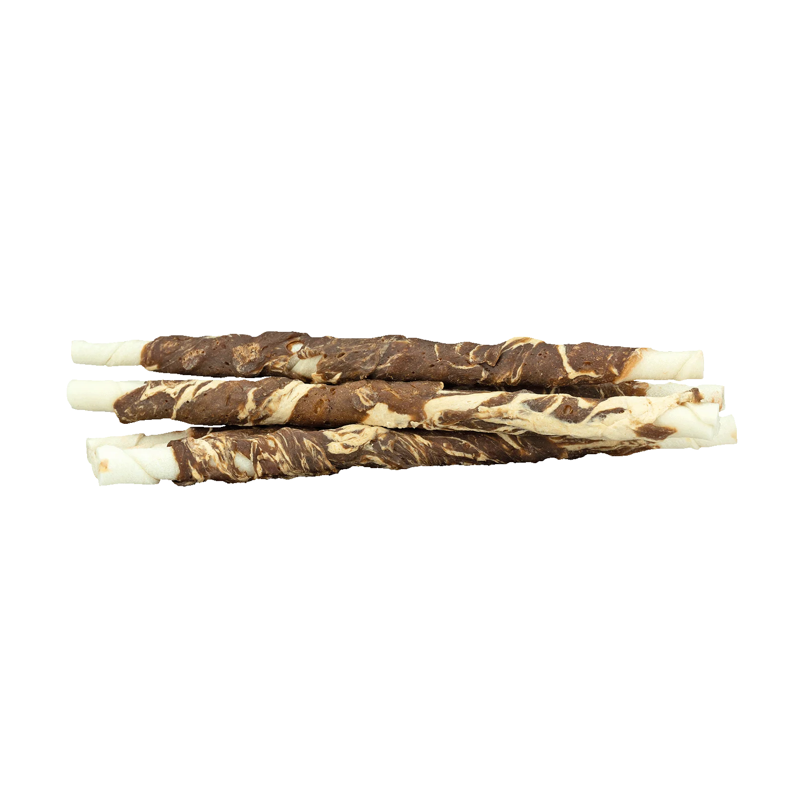 Snack da masticare a base di pelle di bufalo con agnello e pesce, 21 cm, 6 pezzi – Braaaf Rawhide Twister - immagine 2
