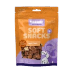 Snack per cani a cubetti con manzo e pesce, senza cereali, 85 g – Braaaf Soft Snack Cubes