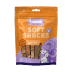 Snack morbidi per cani con agnello e pesce, senza cereali, 85 g – Braaaf Soft Snack Slices