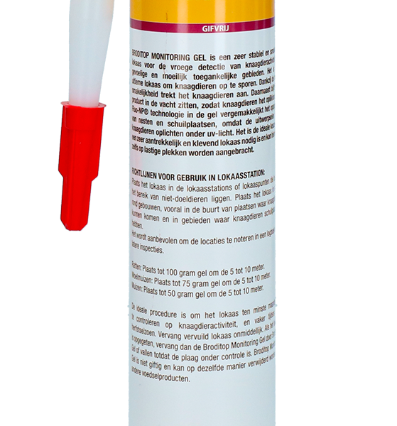 Gel attrattivo per il monitoraggio di topi e ratti, 300 ml – Broditop Monitoring Gel