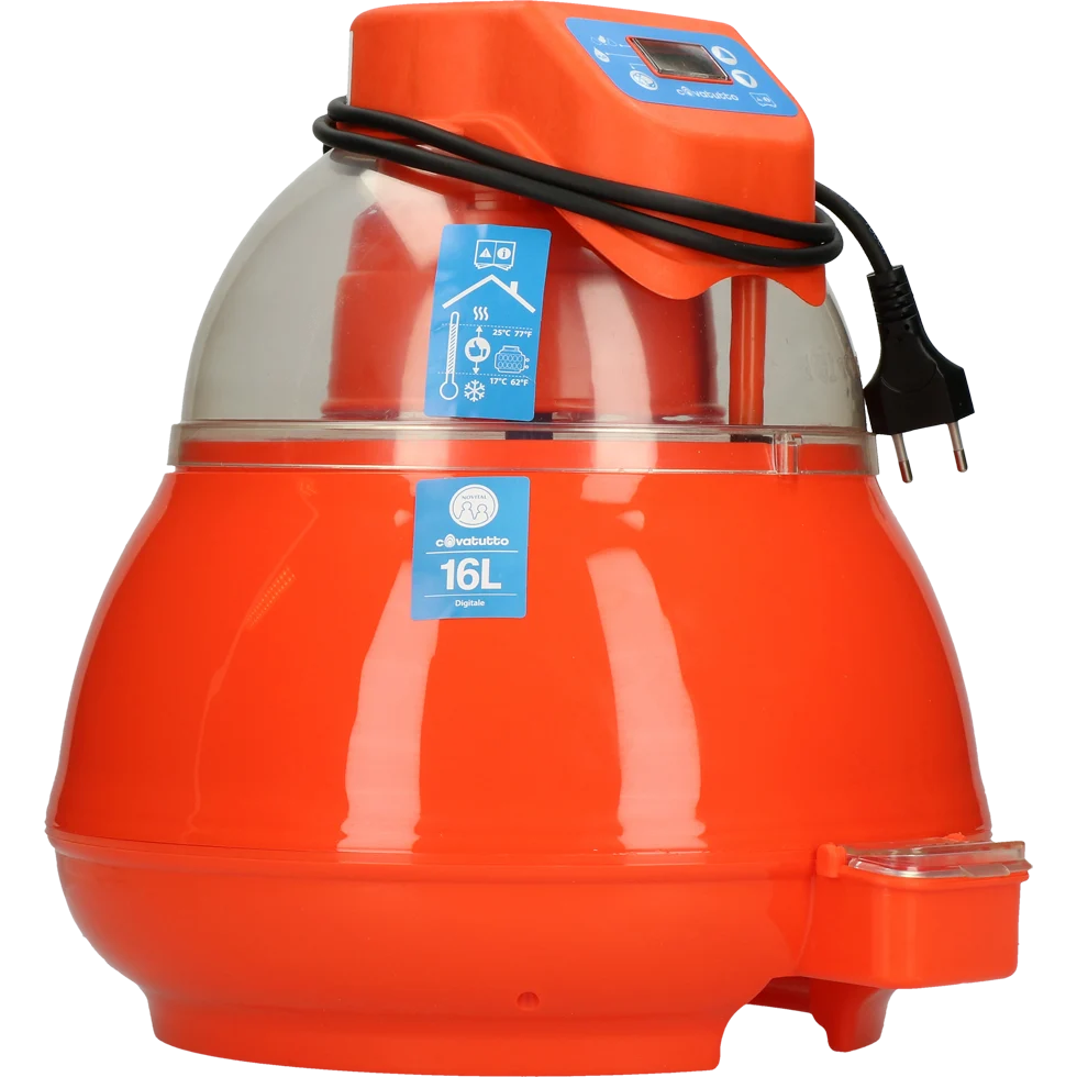 Incubatrice digitale da 14 a 16 uova di gallina – Covatutto 16L Digital - immagine 1