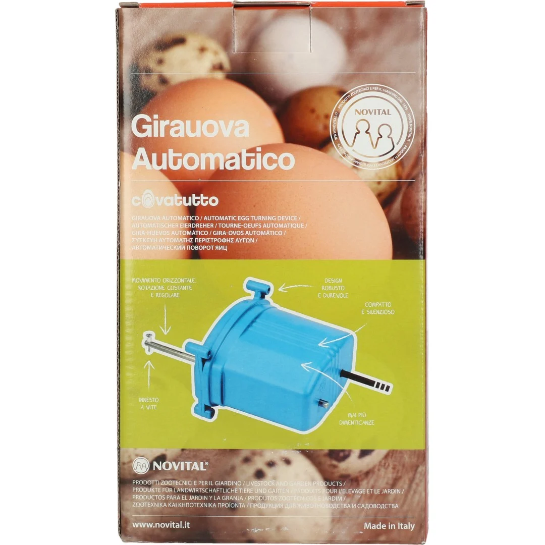 Volta uova automatico per incubatrici, 215 x 88 mm – Covatutto - immagine 1
