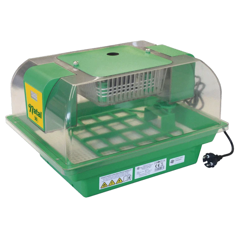 Incubatrice per 16 uova con rotazione automatica – Zar Cudeyo Natal 20