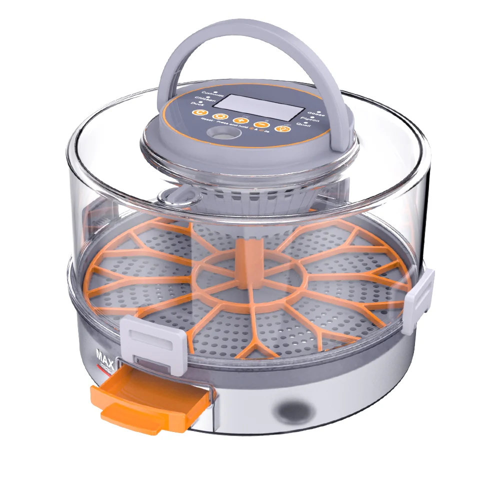 Incubatrice digitale per 12 uova con rotazione automatica – Hofman Animal Care - immagine 1