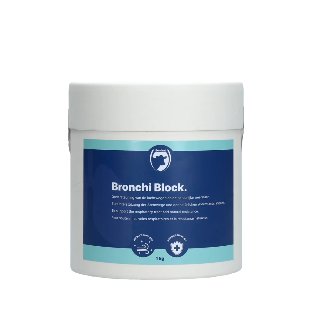 Integratore alimentare a base di erbe per vitelli e agnelli, 1 kg – Excellent Bronchi Block - immagine 1