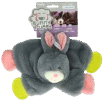 Peluche per cani a forma di coniglio con squeaker per cuccioli – Bunny Puppy Crunchy Chew