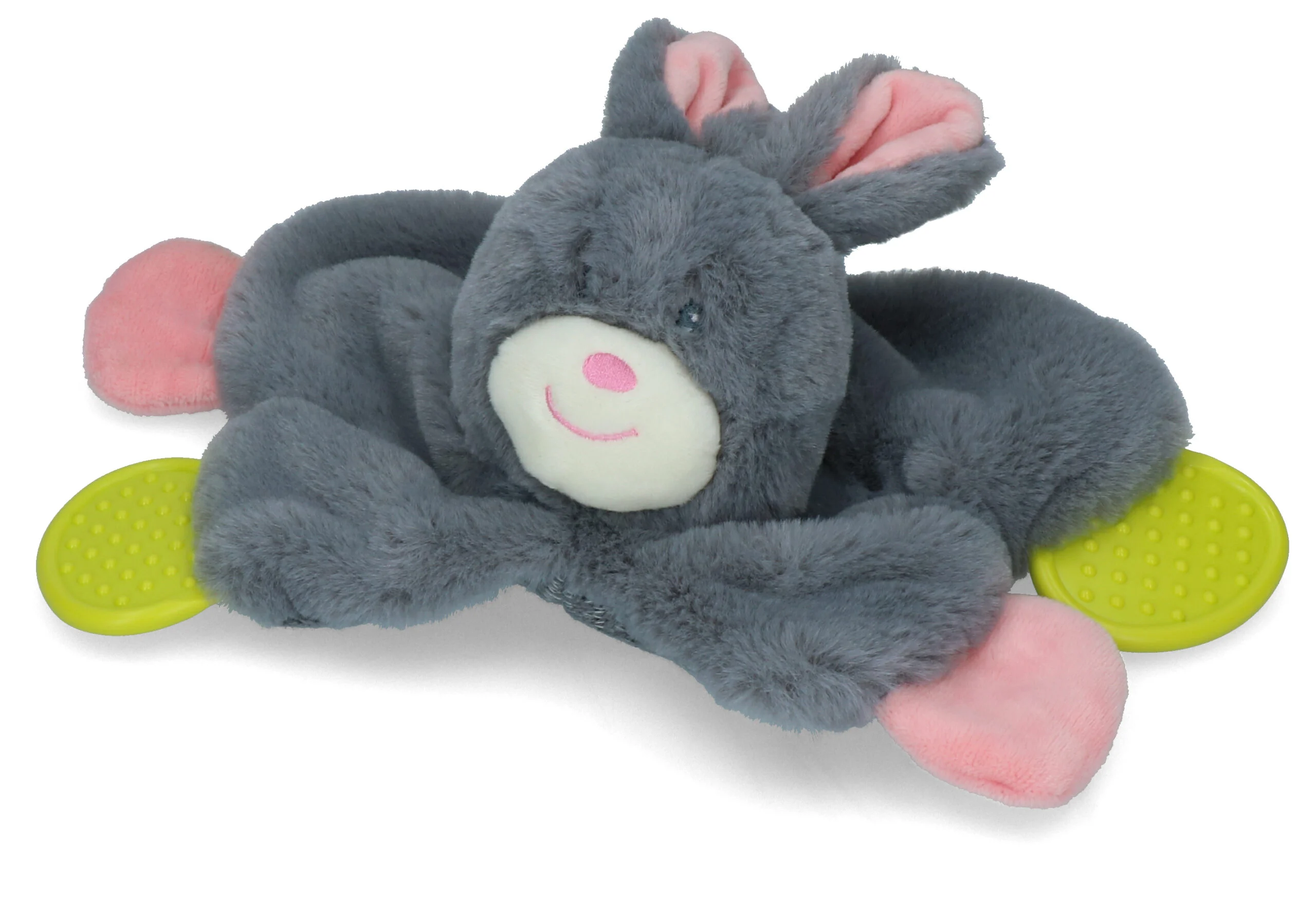 Peluche per cani a forma di coniglio con squeaker per cuccioli – Bunny Puppy Crunchy Chew - immagine 4