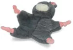 Peluche per cani a forma di coniglio con squeaker – Bunny Puppy Crunchy Knot - immagine 4
