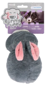 Peluche per cani a forma di coniglio con squeaker – Bunny Puppy Chubby