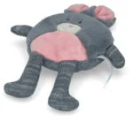 Peluche per cani a forma di coniglio con squeaker – Bunny Puppy Flat Rabbit - immagine 4