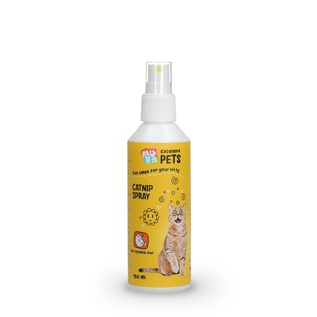 Spray all’erba gatta per giochi e trasportini, 150 ml – Excellent Pets Catnip Spray - immagine 1