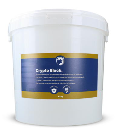 Mangime complementare per vitelli e agnelli, 4,8 kg – Excellent Crypto Block