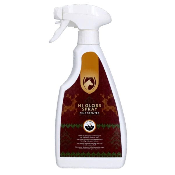 Spray lucidante e districante per criniera, 500 ml – Excellent Horse Christmas Hi Gloss Spray