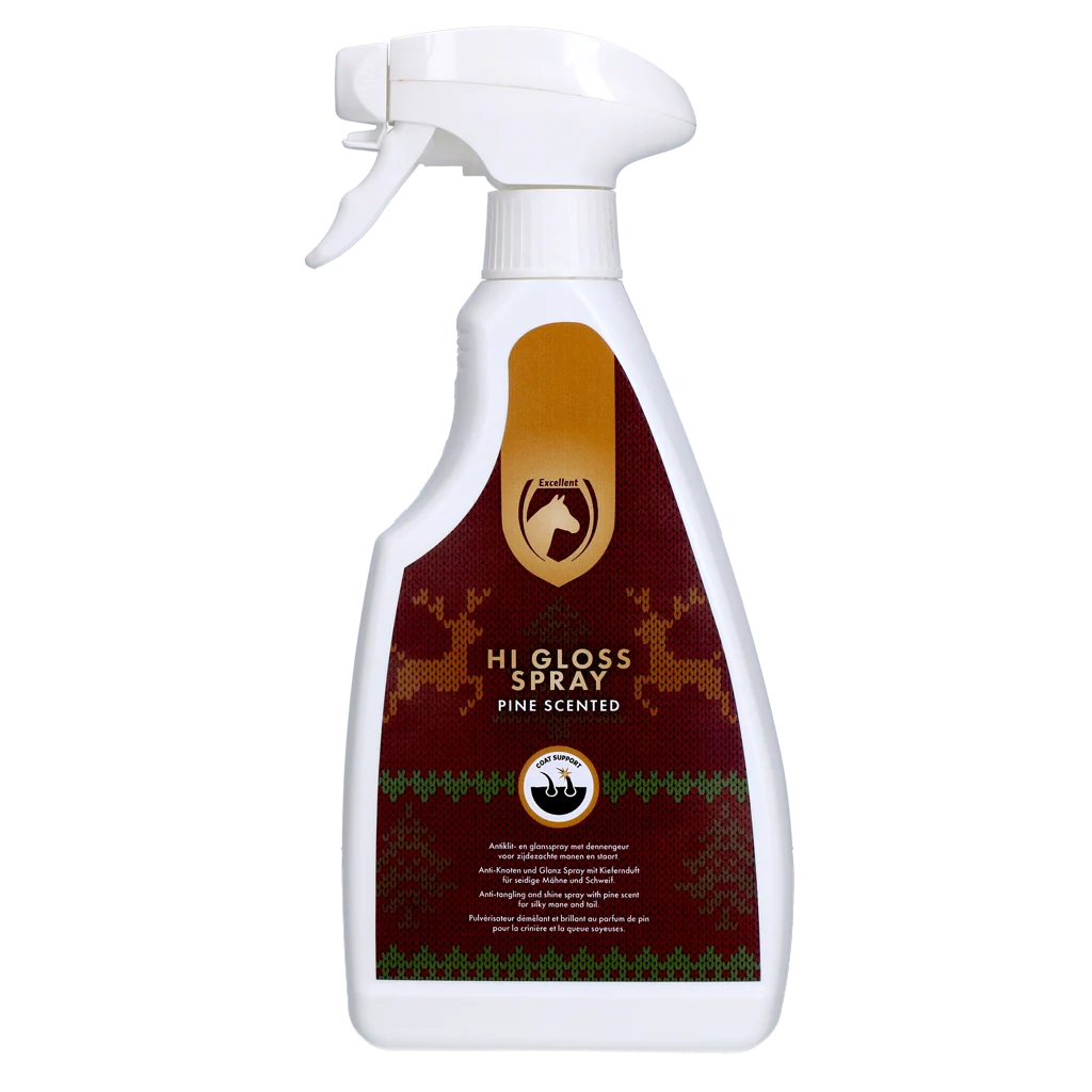 CHRI0426.png Spray lucidante e districante per criniera, 500 ml – Excellent Horse Christmas Hi Gloss Spray - immagine 1