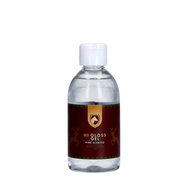 Gel lucidante per criniera e coda al profumo di pino, 250 ml – Excellent Horse Christmas Hi Gloss Gel