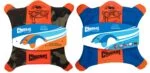 Frisbee per cani in tela con zampe luminose, 24 x 24 cm – Chuckit! Flying Squirrel M - immagine 2