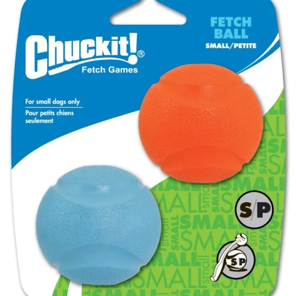 Palline per cani in gomma, Ø 5 cm, 2 pezzi – Chuckit! Fetch Ball S