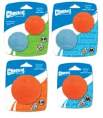 Pallina per cani in gomma naturale, rimbalzante, L 7 cm – Chuckit! Fetch Ball - immagine 2