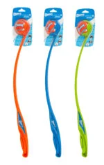 Lanciapalline per cani M con pallina da tennis, 63 cm – Chuckit! Sport Launcher
