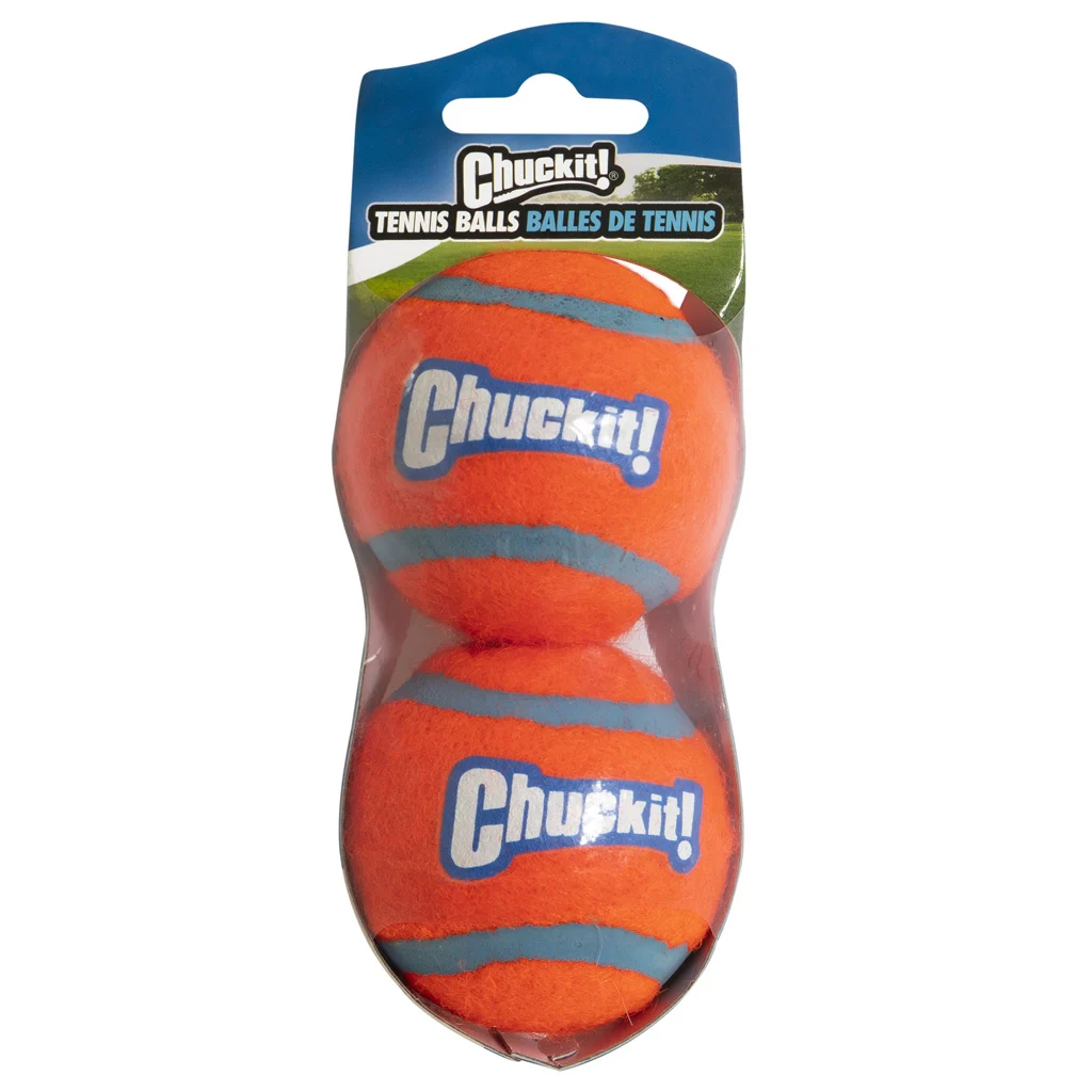 Palla da tennis per cani S, ø 5 cm, 2 pezzi, galleggiante – Chuckit! Tennis Ball - immagine 1