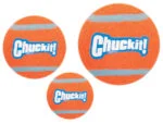 Palla da tennis per cani S, ø 5 cm, 2 pezzi, galleggiante – Chuckit! Tennis Ball - immagine 4