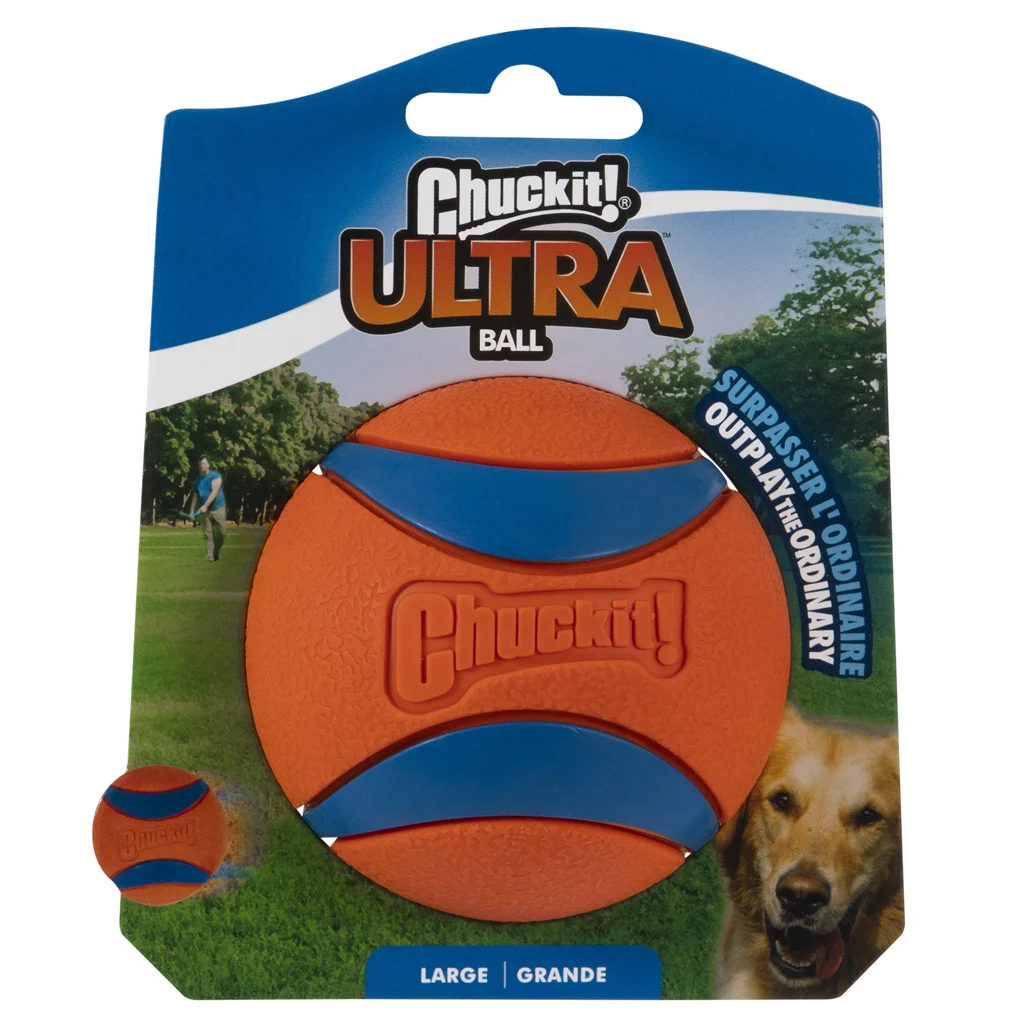 CHUC17030.jpg Palla per cani in gomma L, ø 7 cm, galleggiante – Chuckit! Ultra Ball - immagine 1