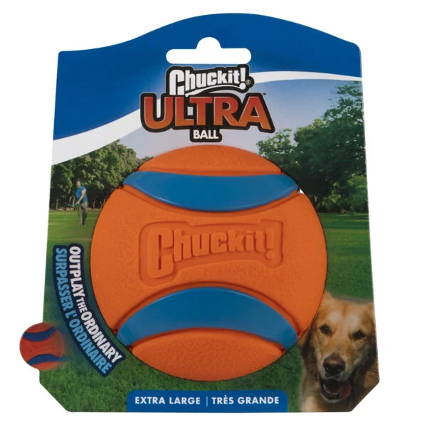 Palla in gomma per cani XL, ø 9 cm – Chuckit! Ultra Ball