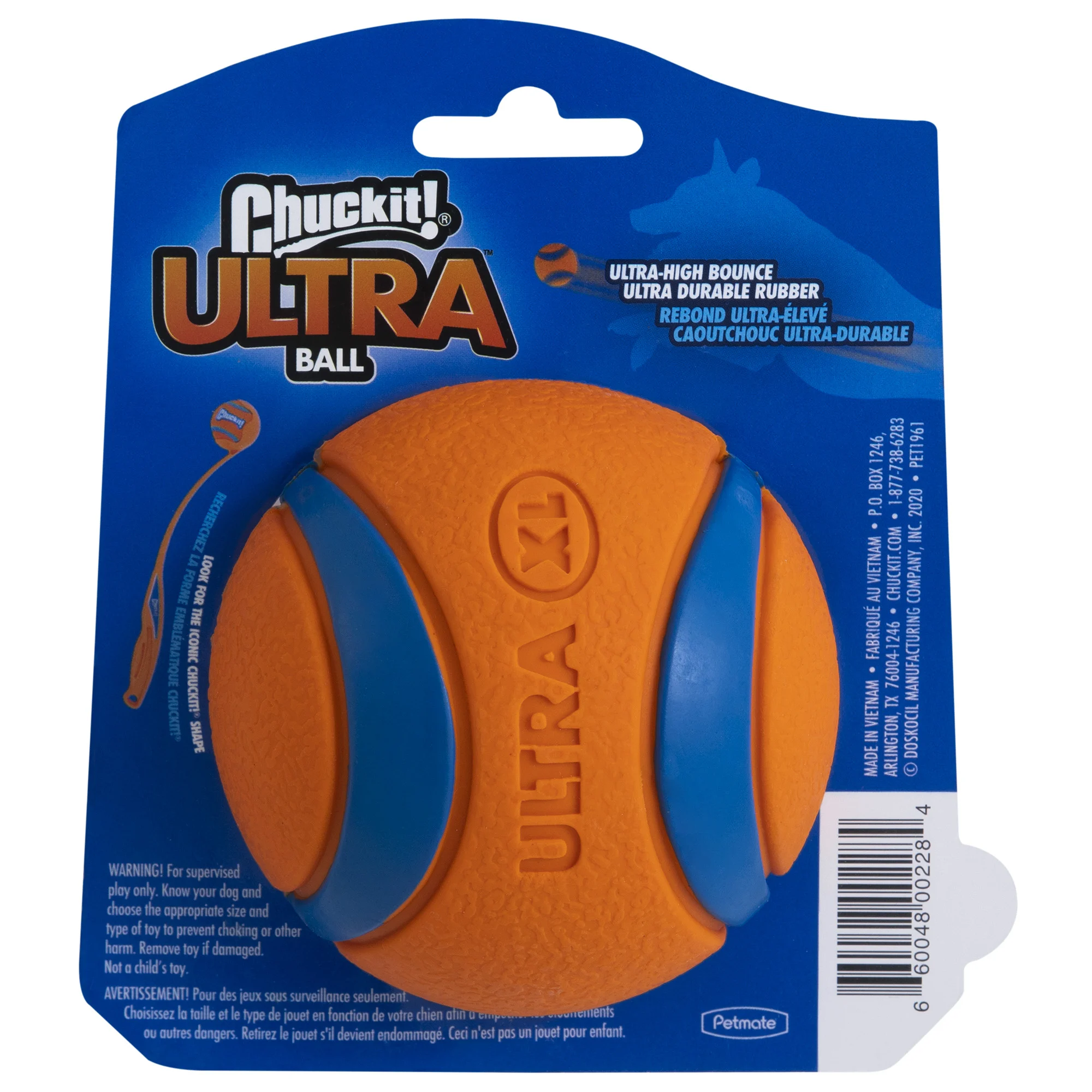Palla in gomma per cani XL, ø 9 cm – Chuckit! Ultra Ball - immagine 2