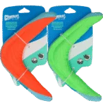 Boomerang per cani M, galleggiante, colori assortiti verde o arancione – Chuckit! Amphibious Boomerang