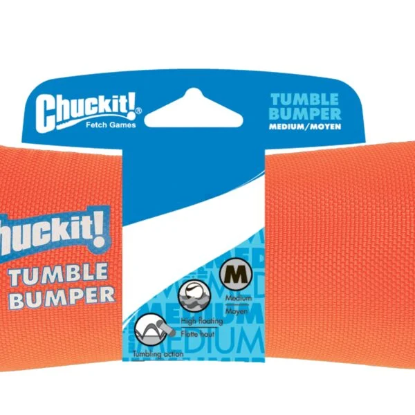 Bumper da riporto M, galleggiante, ø 6 x 21 cm – Chuckit! Tumble Bumper