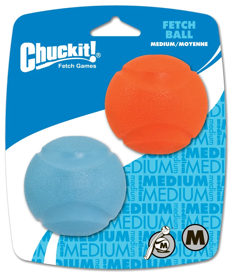Pallina per cani in gomma, Ø 6 cm, 2 pezzi – Chuckit! Fetch Ball M - immagine 1