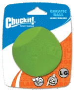 Pallina per cani in gomma dalla forma angolare, L 7 cm – Chuckit! Erratic Ball