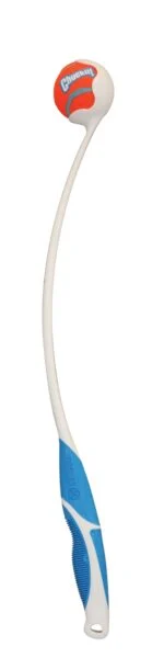 Lanciapalline per cani con impugnatura in gomma e palla da tennis, 63 cm – Chuckit! Pro Launcher M - immagine 2