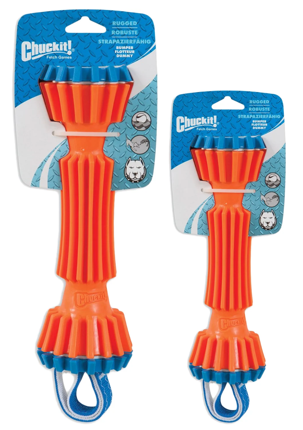 Riportello in gomma galleggiante, 34 cm – Chuckit! Rugged Bumper L - immagine 2