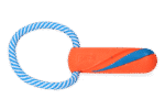 Gioco da tiro per cani con corda, galleggiante, 17 cm, ø 6 cm – Chuckit! Ultra Bumper Tug - immagine 3