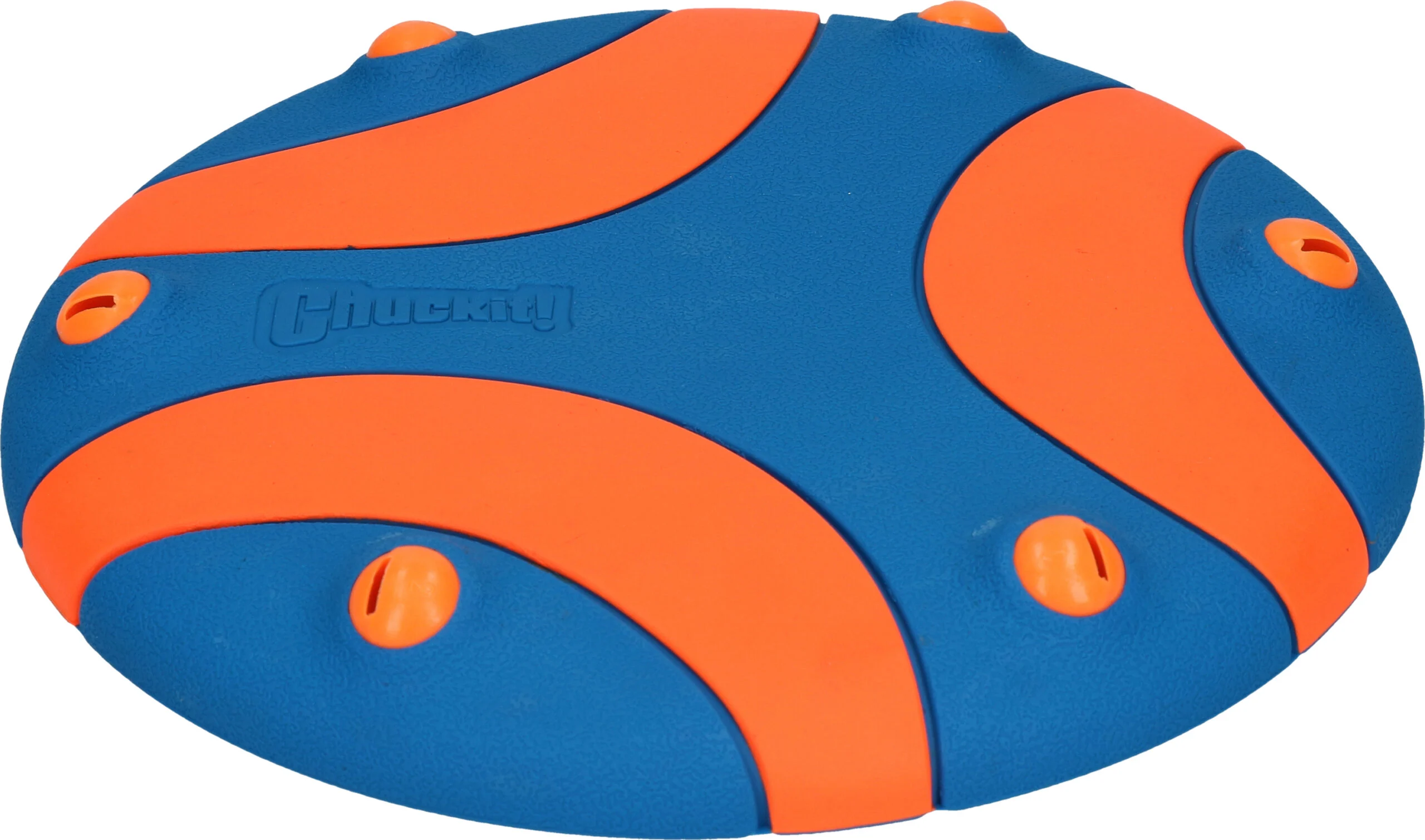 Frisbee per cani in gomma con fischietto, 28 cm – Chuckit! Whistle Flight - immagine 4