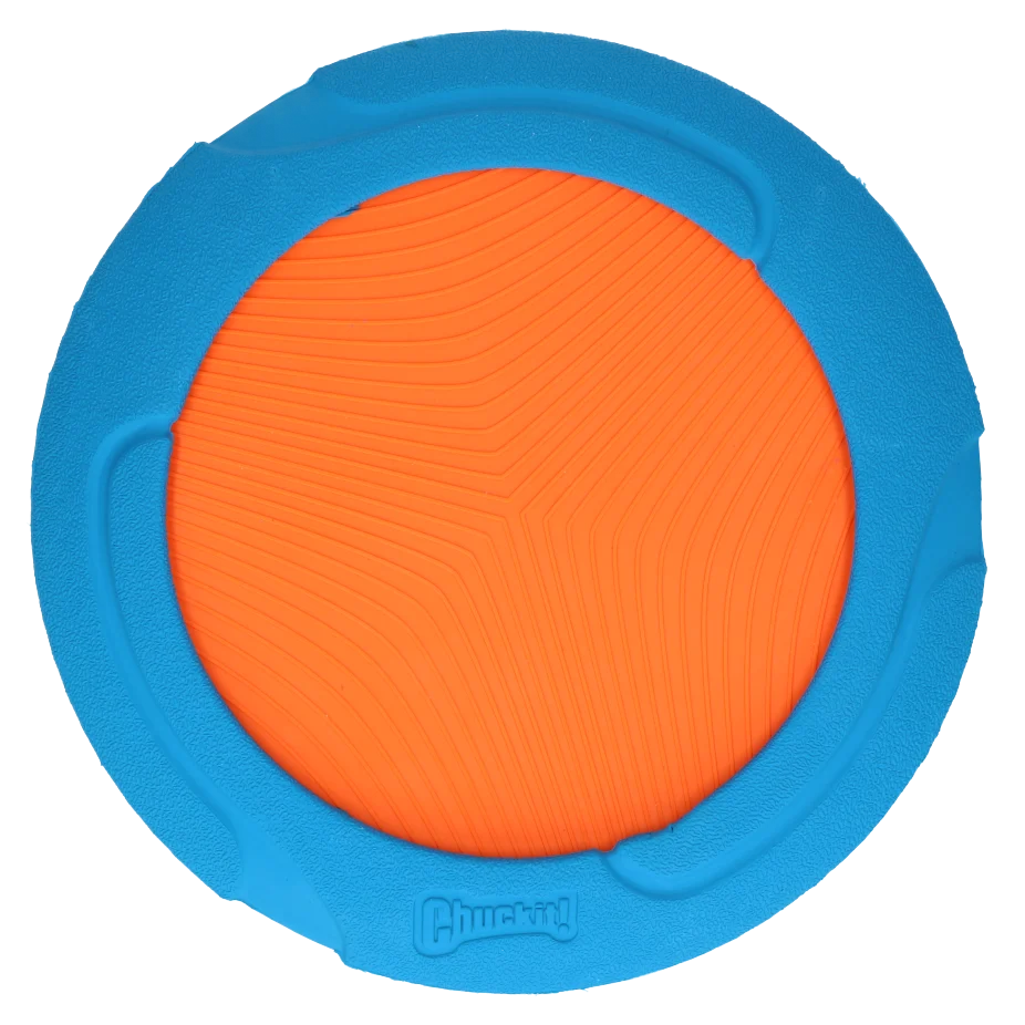 Disco da riporto con bordo in gomma, 23 cm – Chuckit! Ultra Flight - immagine 2